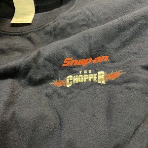New Snap-On Navy Blue "The Chopper" Limited Edition T-Shirt